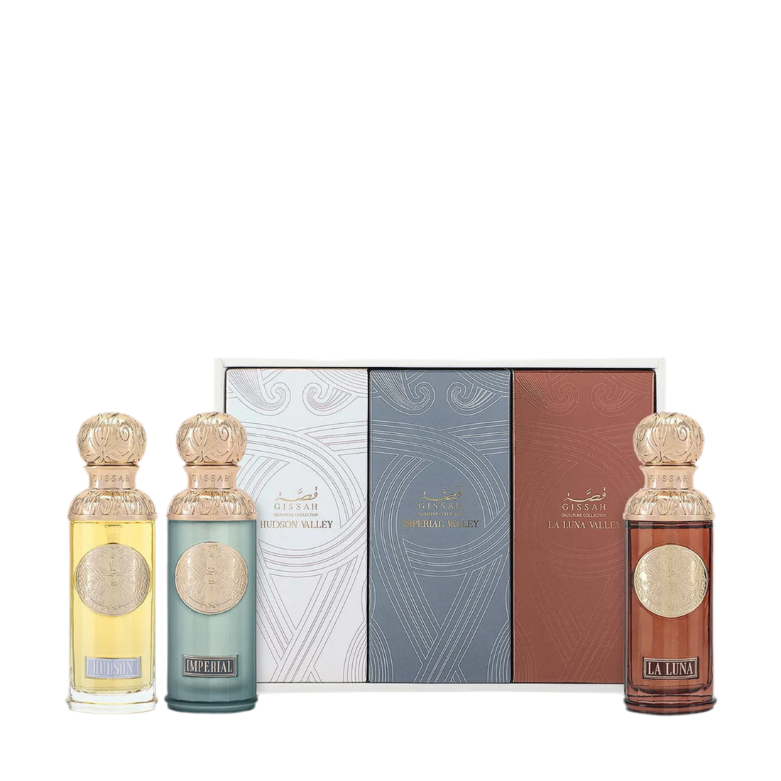 Gissah Valley Set EAU DE PARFUM 50ml x3