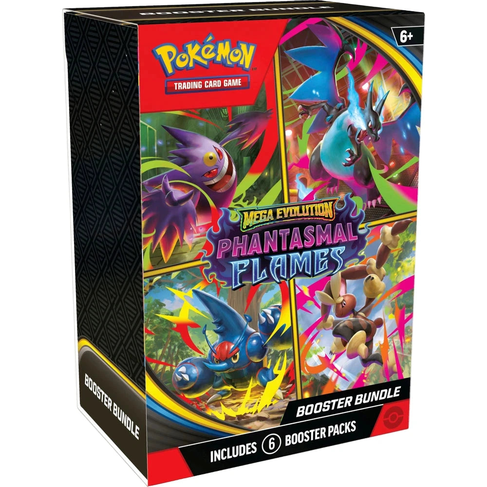 Pokémon Mega Evolution Phantasmal Flames Booster Bundle