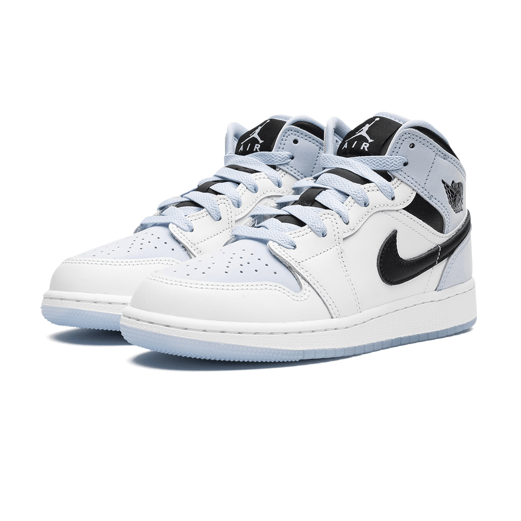 Air Jordan 1 Mid SE GS 'White Ice Blue' 2023