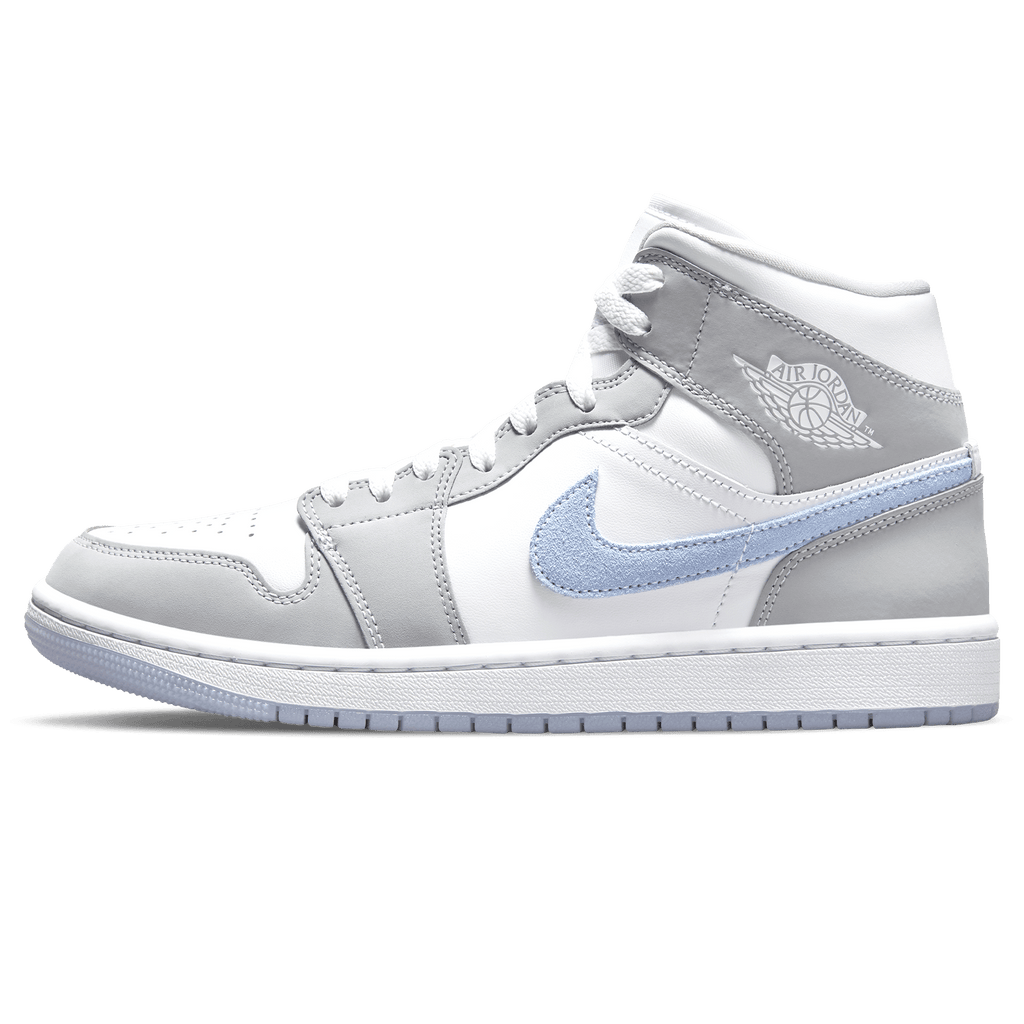 Air Jordan 1 Mid Wmns White Wolf Grey Sneakerville