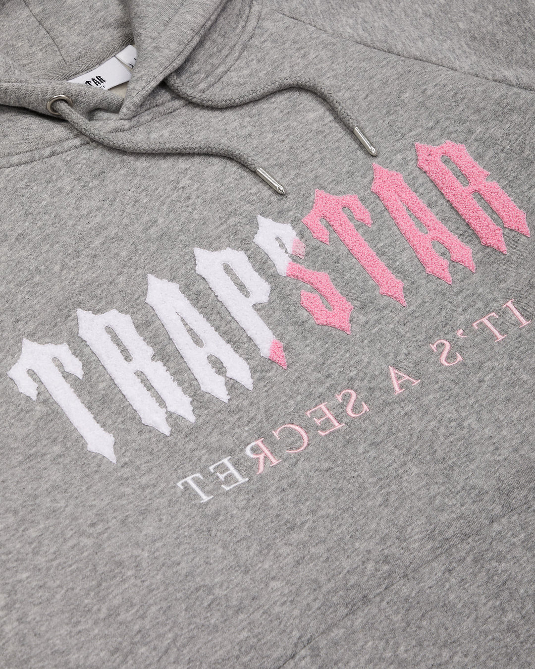 Trapstar Tracksuit Decoded Chenille - 'Grey/Pink'