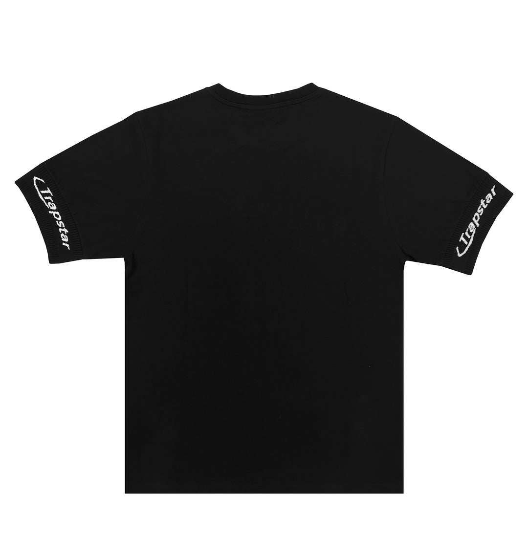 Trapstar Hyperdrive Rib Sleeve Tee - Black