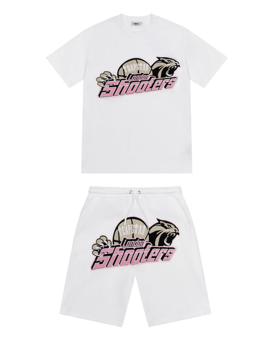 Trapstar Shooters Chenille Short Set - Pink