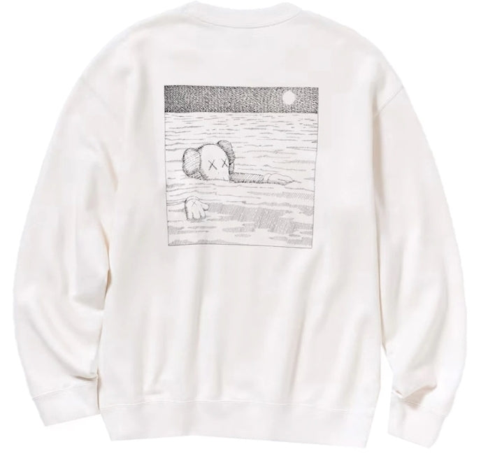 KAWS x UNIQLO UT Graphic Sweatshirt 'White'