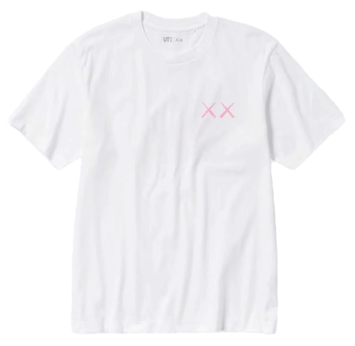 KAWS x UNIQLO UT Graphic T-SHIRT 'White Pink'