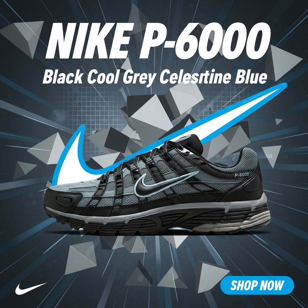 Nike P-6000 Appealing Banner Poster