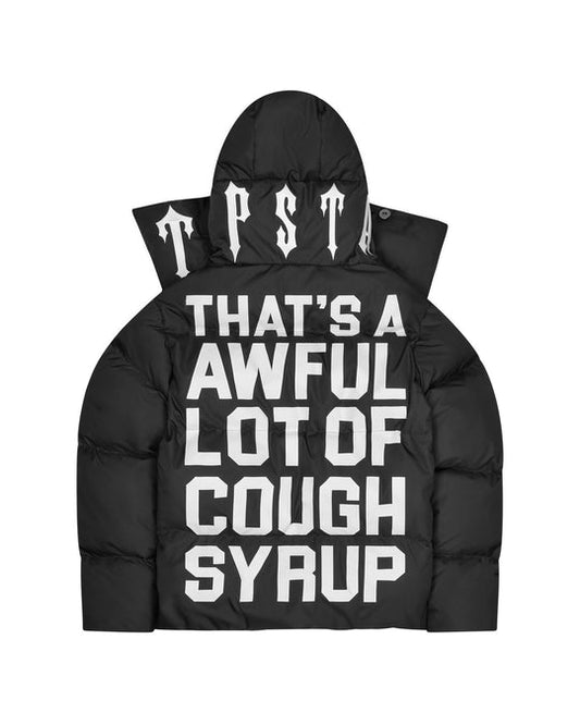 Trapstar X Awful Lot Of Coughsyrup Jacket - Black