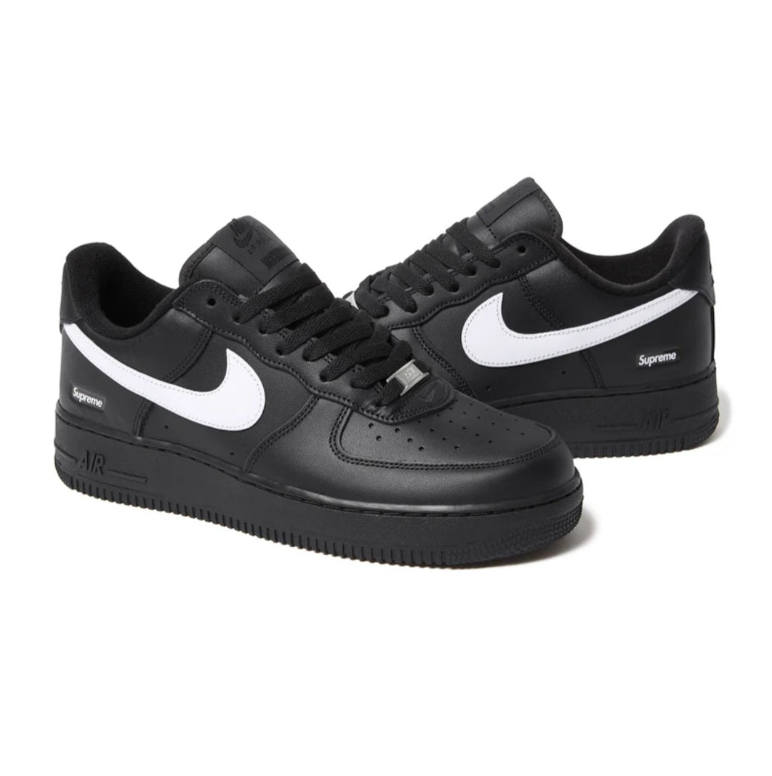 Nike Air Force 1 Low Supreme - Black/White