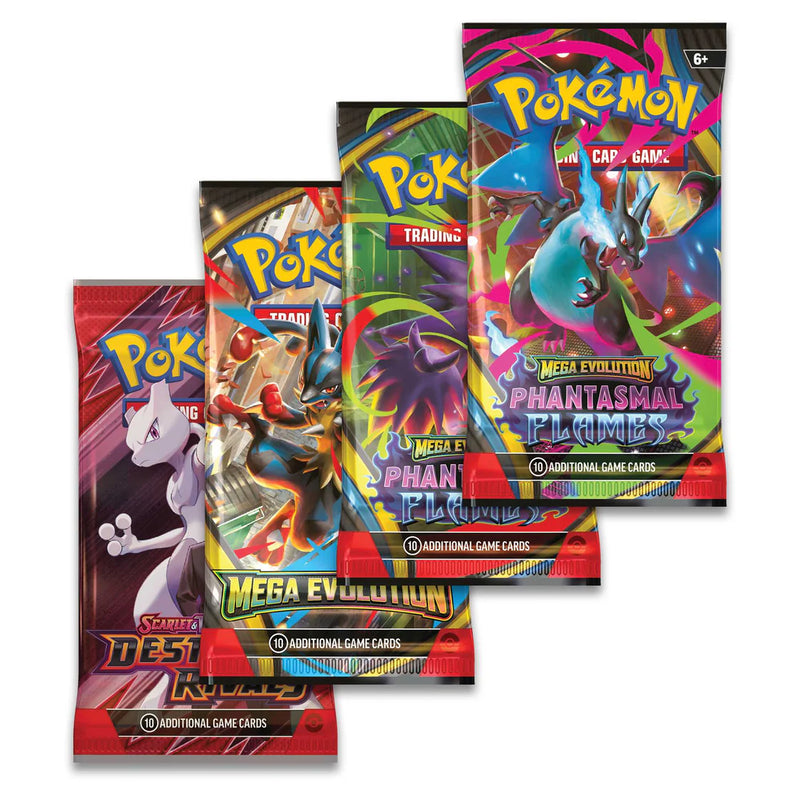 Pokémon TCG: Mega Charizard Tin - Mega Charizard Y ex