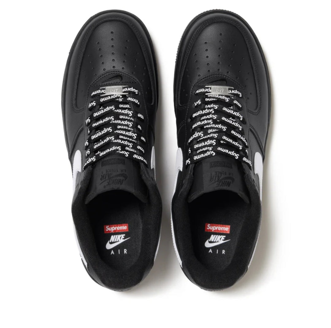 Nike Air Force 1 Low Supreme - Black/White