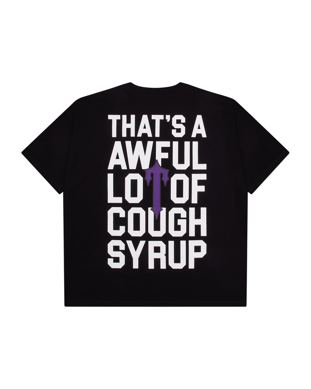Trapstar X Awful Lot Of Coughsyrup Tee - 'White/Black'