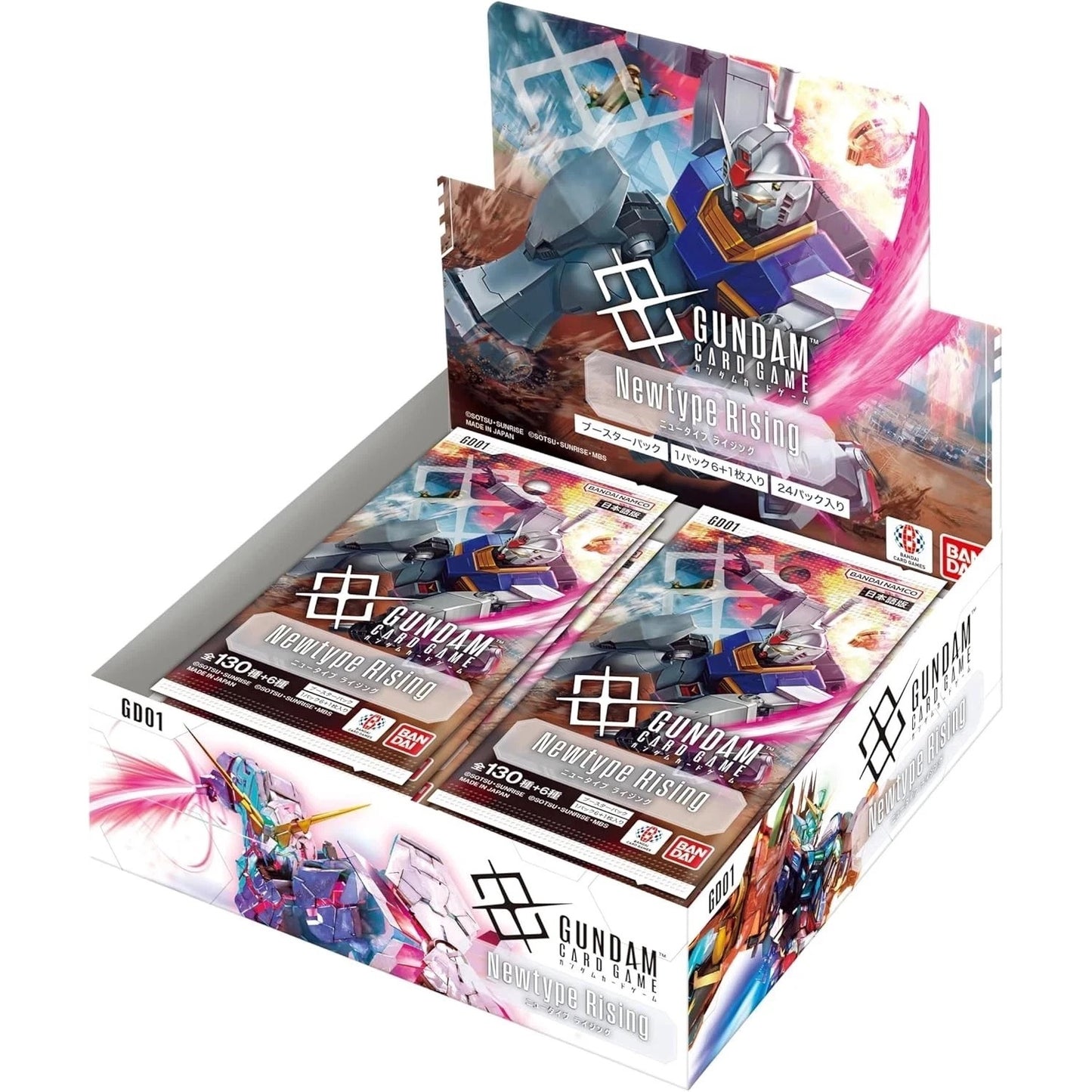 Gundam Card Game Newtype Rising (GD01) Booster Box