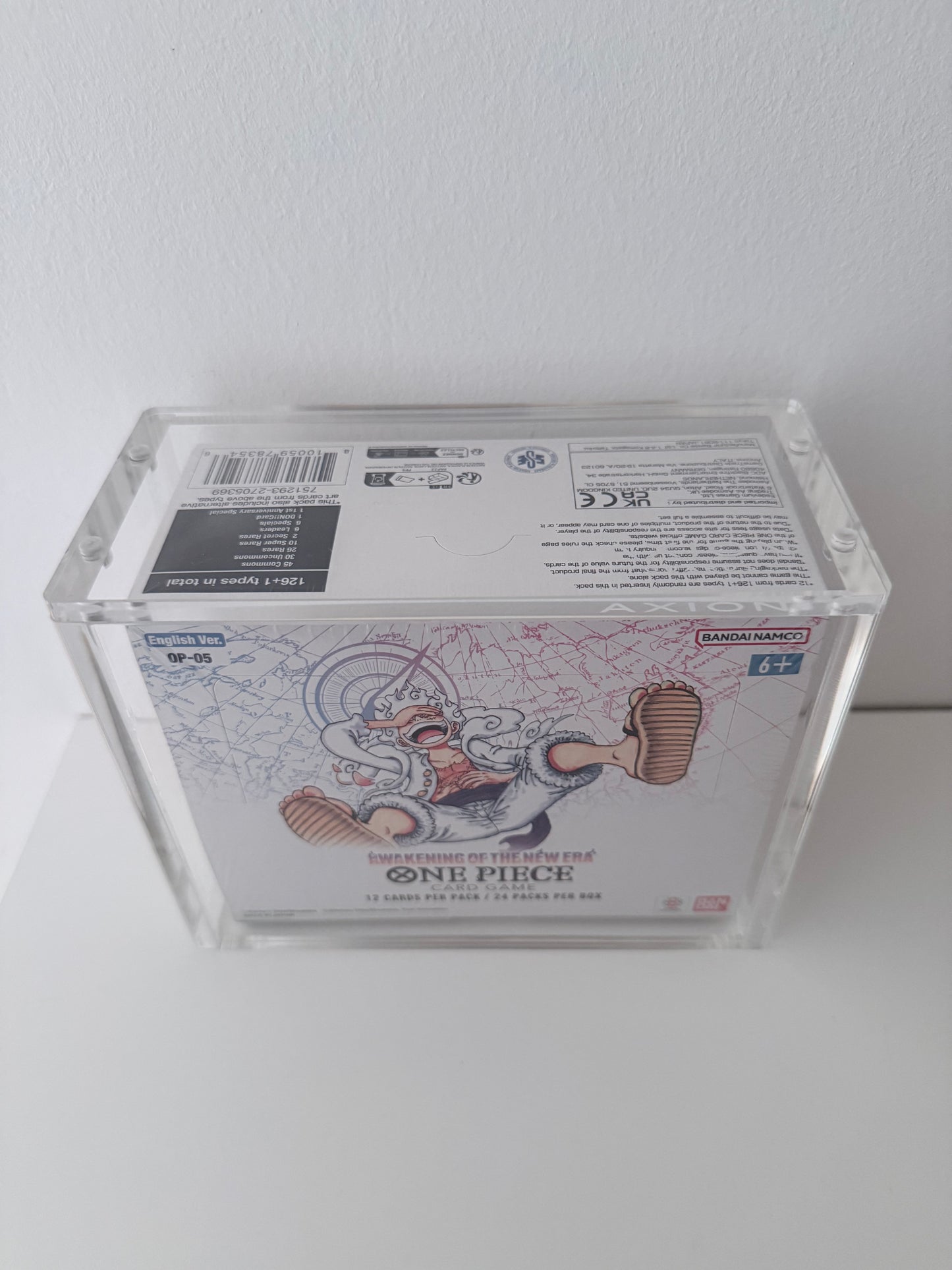 Axion Acrylic Case - One Piece Booster Box