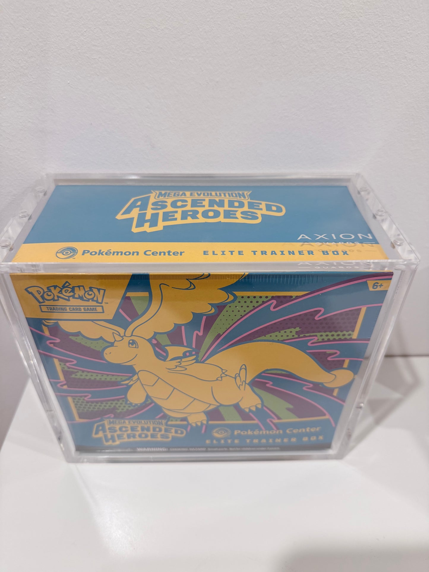 Axion Acrylic Display Case - Fits Pokemon ETB