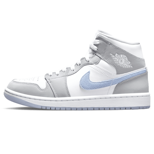 Air Jordan 1 Mid Wmns 'White Wolf Grey'