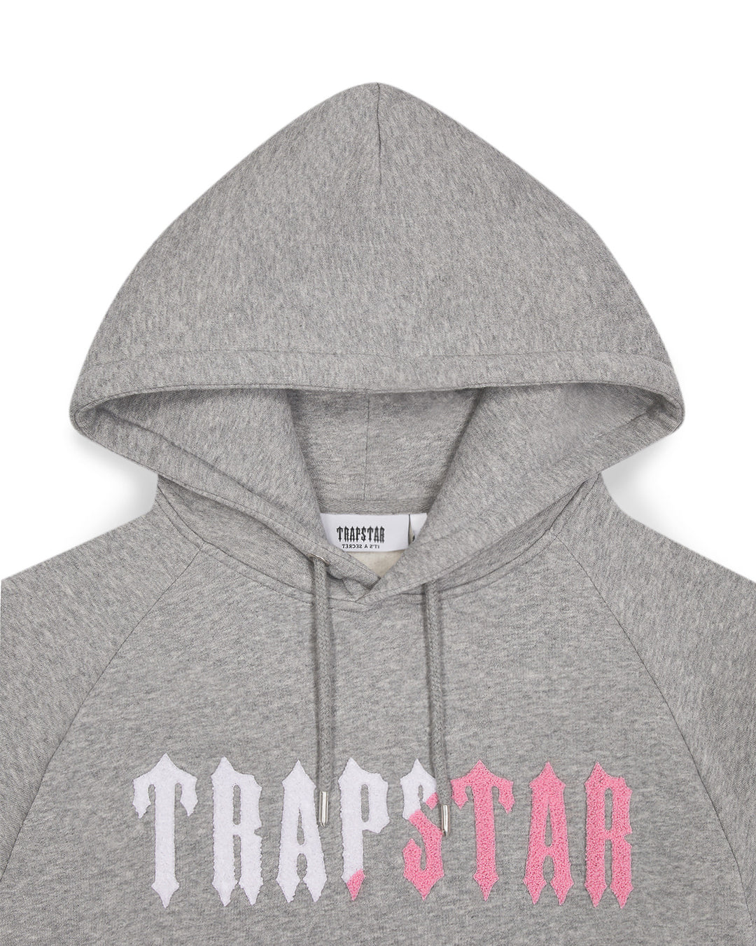 Trapstar Tracksuit Decoded Chenille - 'Grey/Pink'