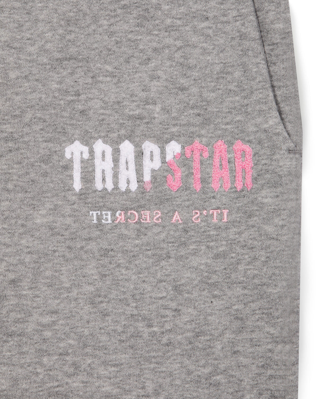 Trapstar Tracksuit Decoded Chenille - 'Grey/Pink'