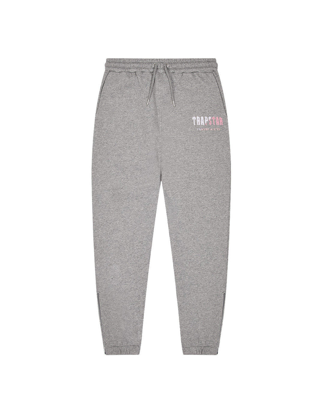 Trapstar Tracksuit Decoded Chenille - 'Grey/Pink'