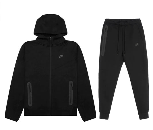 Nike Sportwear Tech Fleece Windrunner 'Black'