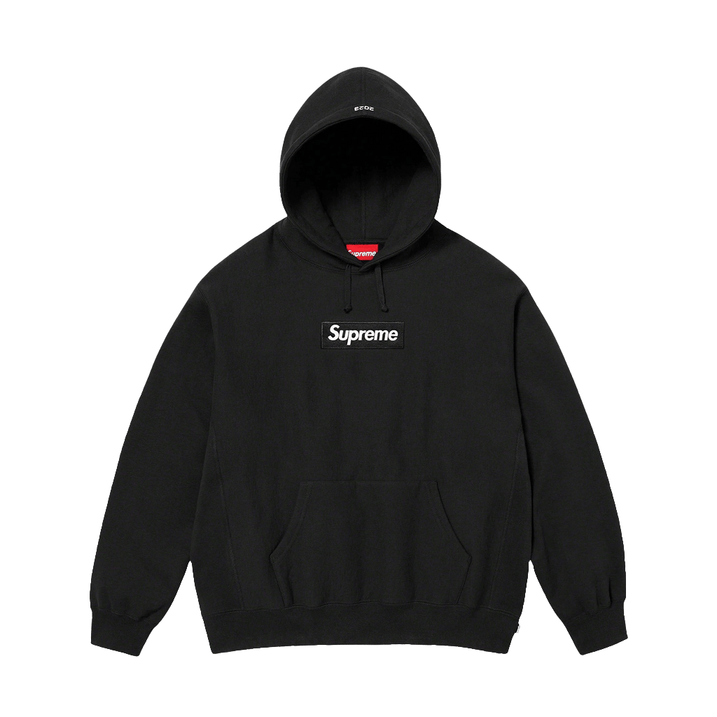 Supreme Box Logo Hoodie FW23 'Black'