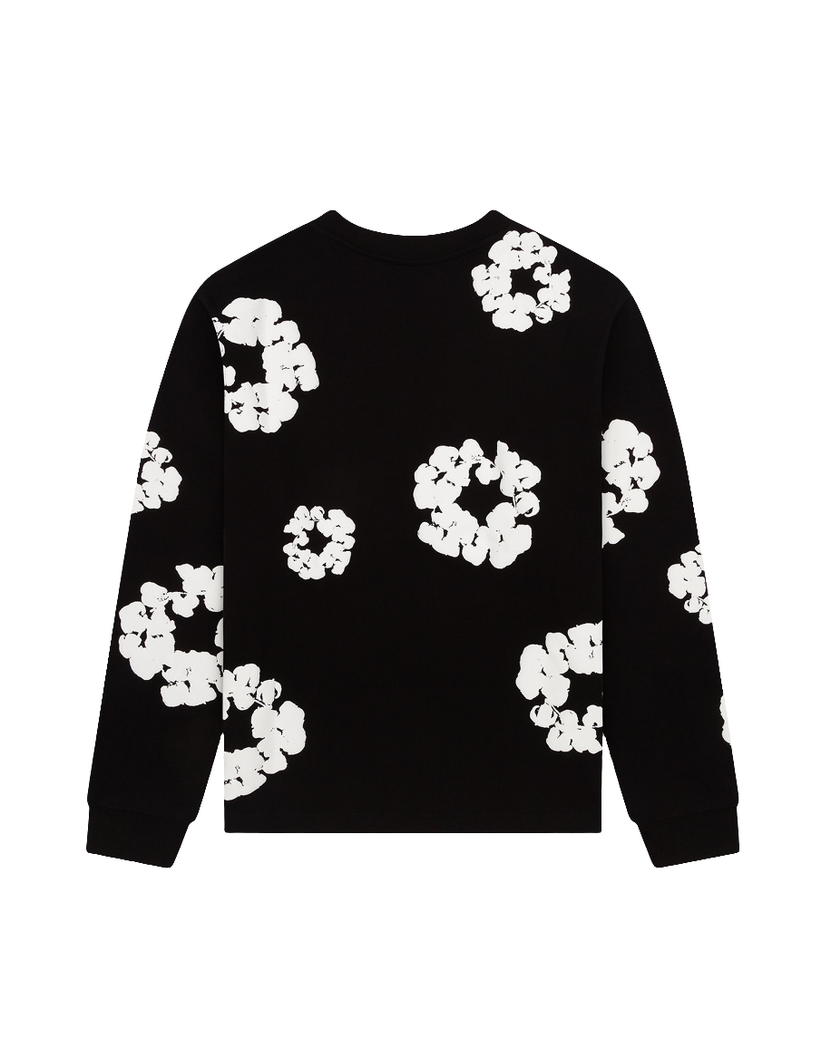 Denim Tears - Long Sleeve Cotton Wreath Tee