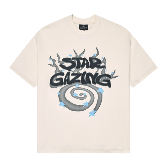 Broken Planet Tee - Stargazing 'Vanilla White'