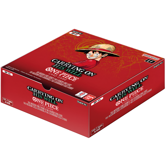 One Piece TCG: Carry On His Will (OP-13) Booster Box (Pre-Order)