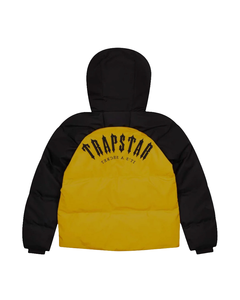 Trapstar Irongate Arch Puffer AW23 'Yellow/Black'