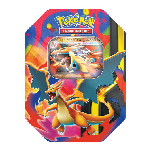 Pokémon TCG: Mega Charizard Tin - Mega Charizard Y ex