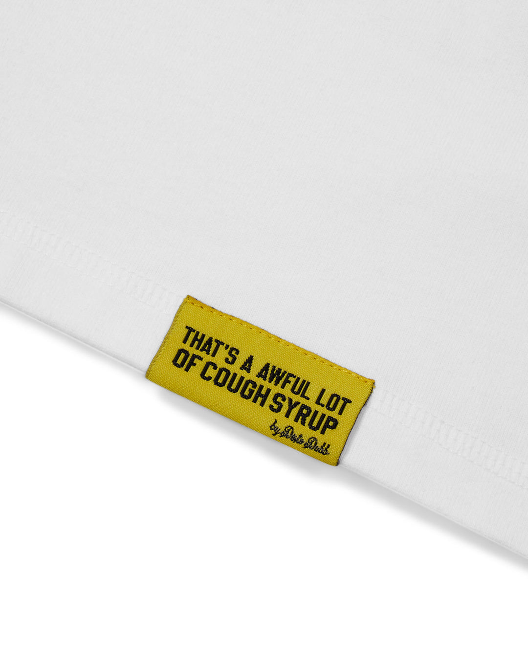 Trapstar X Awful Lot Of Coughsyrup Tee - 'White/Black'